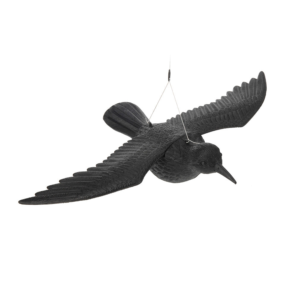 Cuervo de plastico negro 57cm