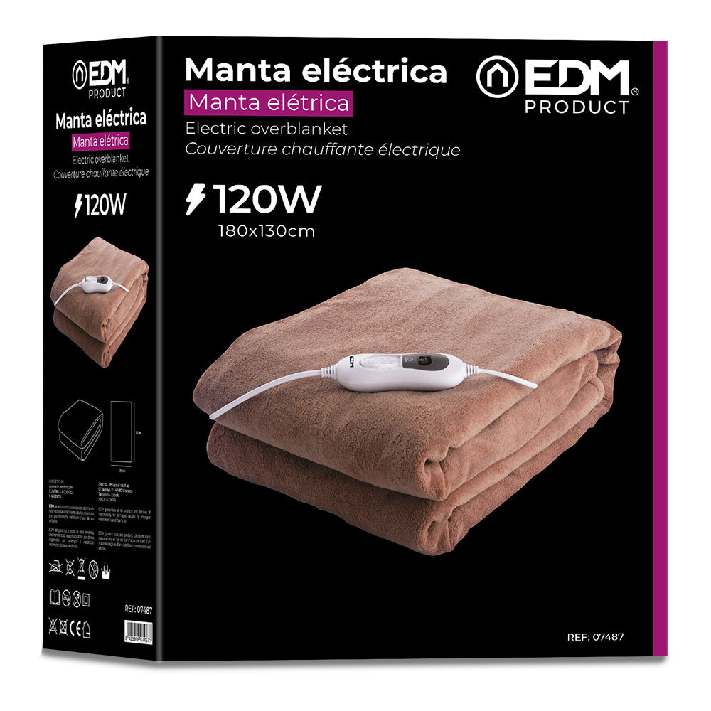 Coperta elettrica 180*130 cm 120 w