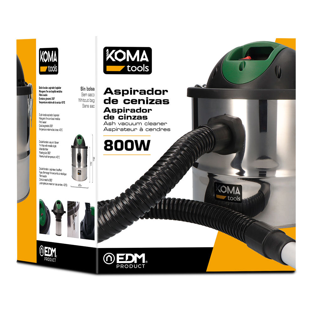 Aspiradora de ceniza KOMA