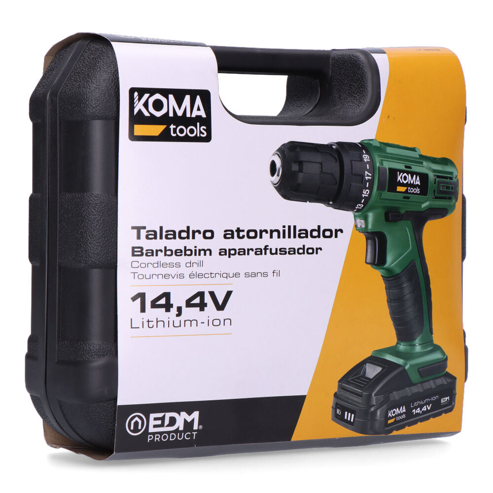Taladro atornillador a bateria KOMA