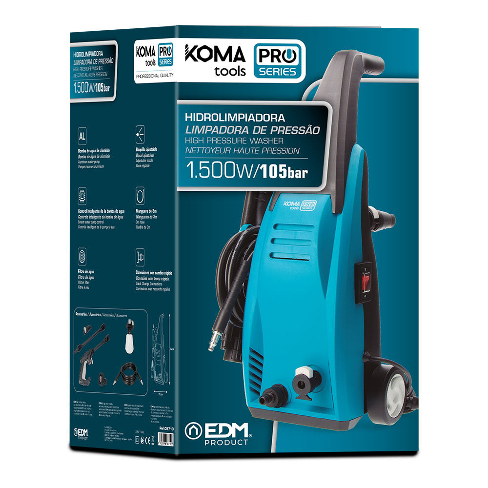 Hidrolimpiadora alta presion KOMA (no incluye bateria)