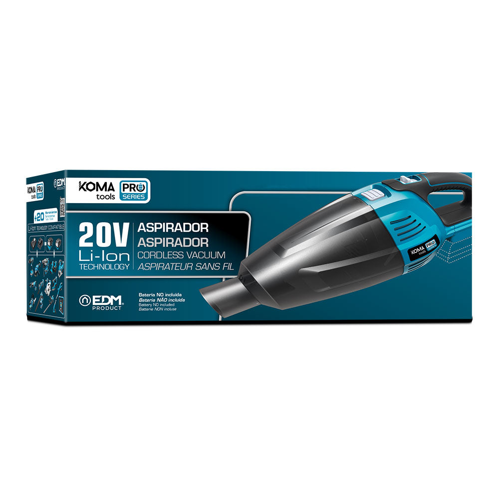 Aspirador da bateria 20v KOMA (no in cluye bateria)
