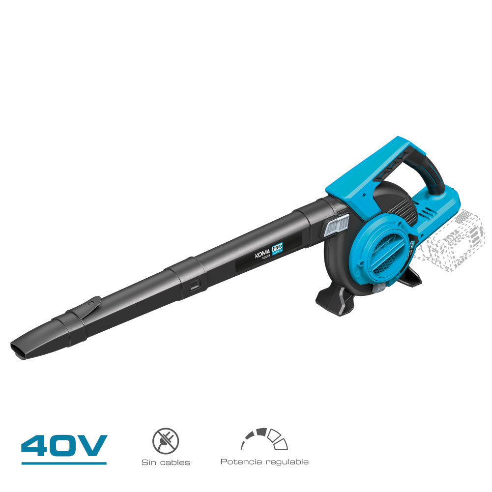 Soplador/Aspirador/Triturador 40v KOMA (no incluye bateria)