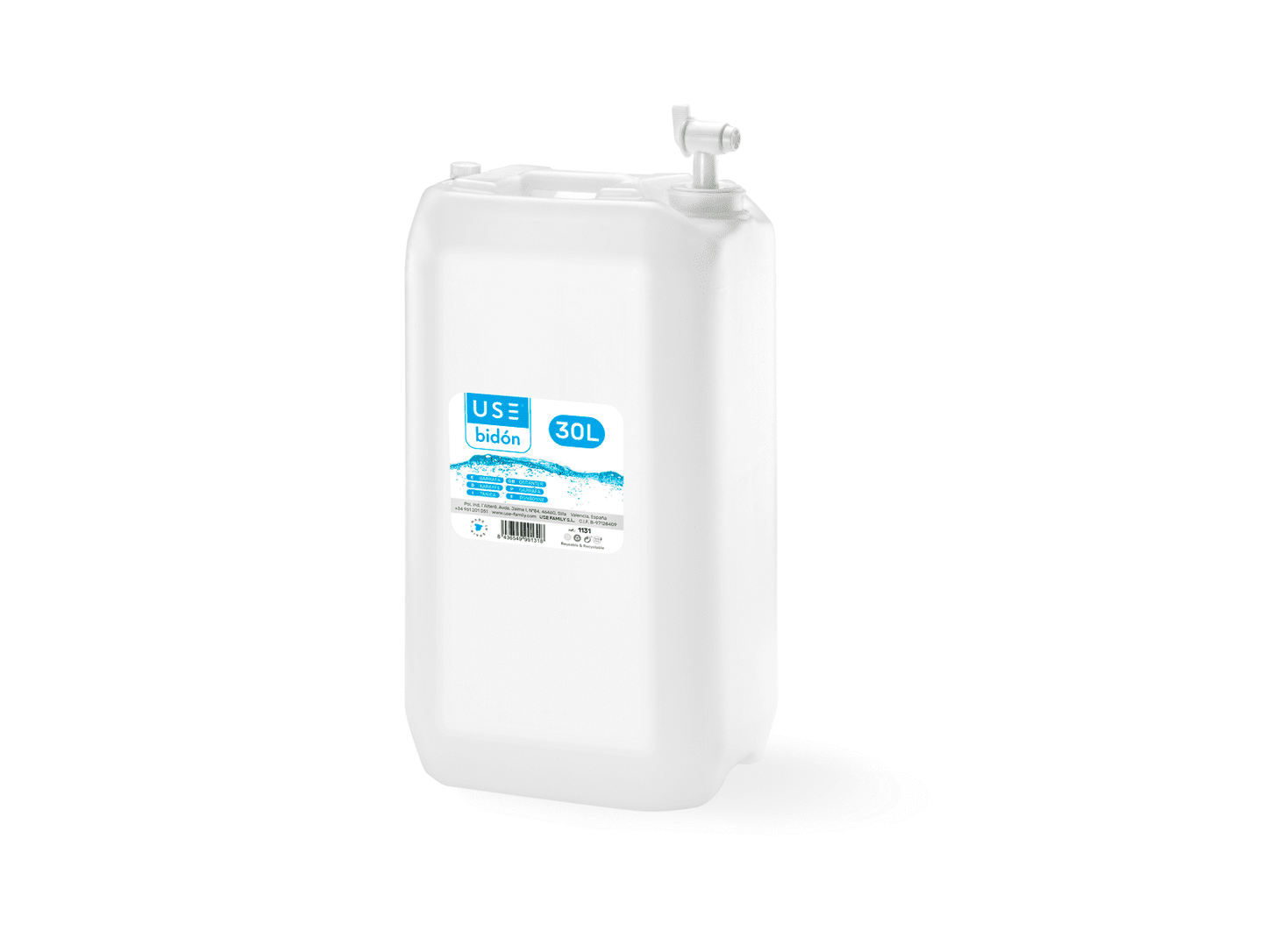 Bidón con Grifo 30L
