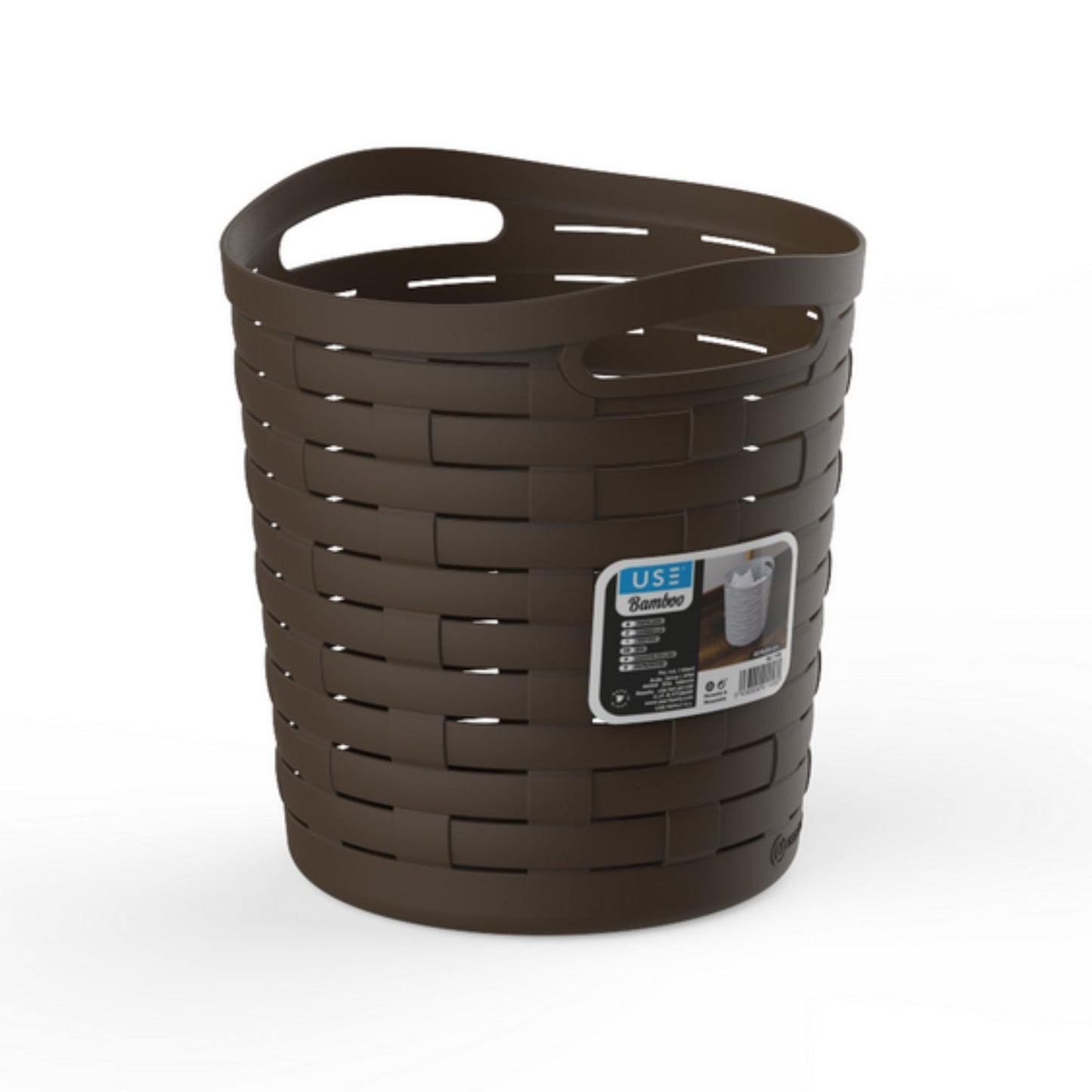 PAPELERA PEQUEÑA SERIE BAMBOO arena