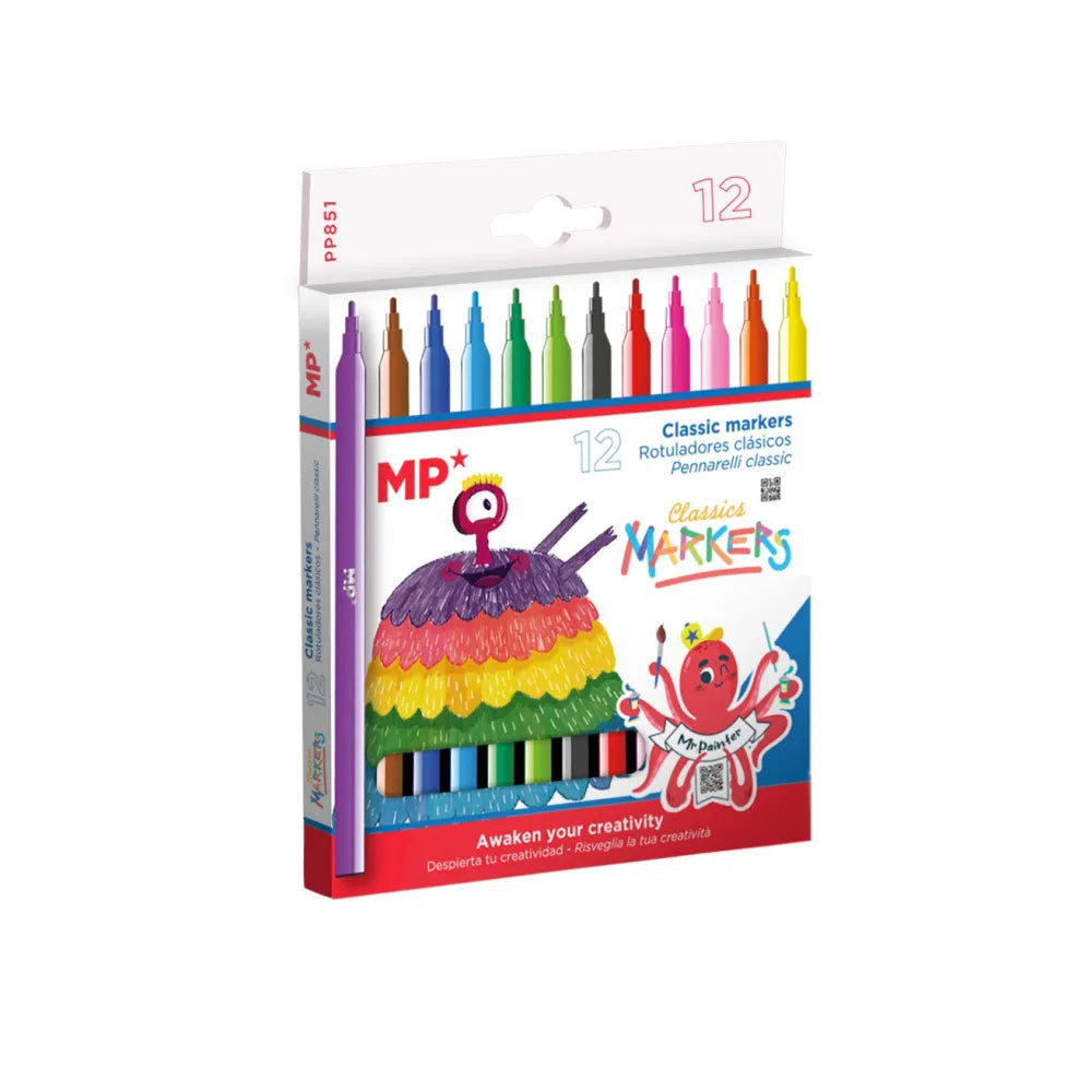 Rotulador de colores 12pcs