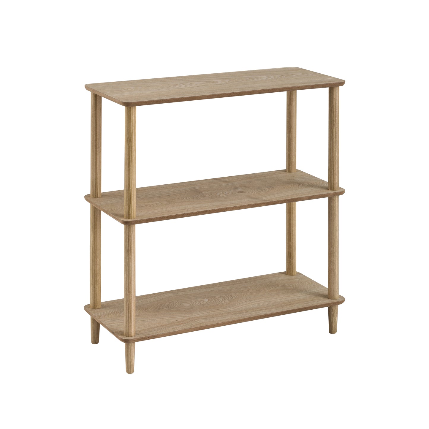 Estanteria 3 baldas mdf-pino 80*34*82cm