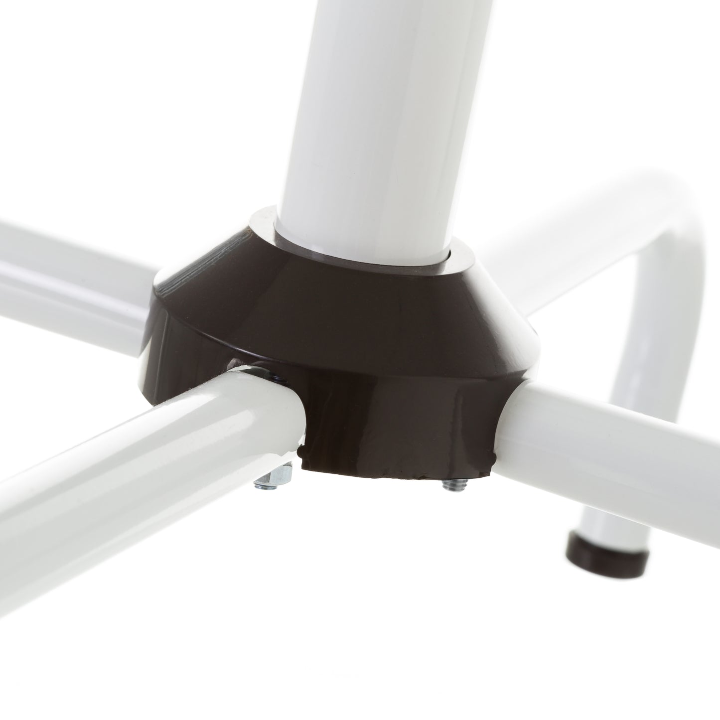 Perchero 8 brazos metal blanco 40*40*183cm