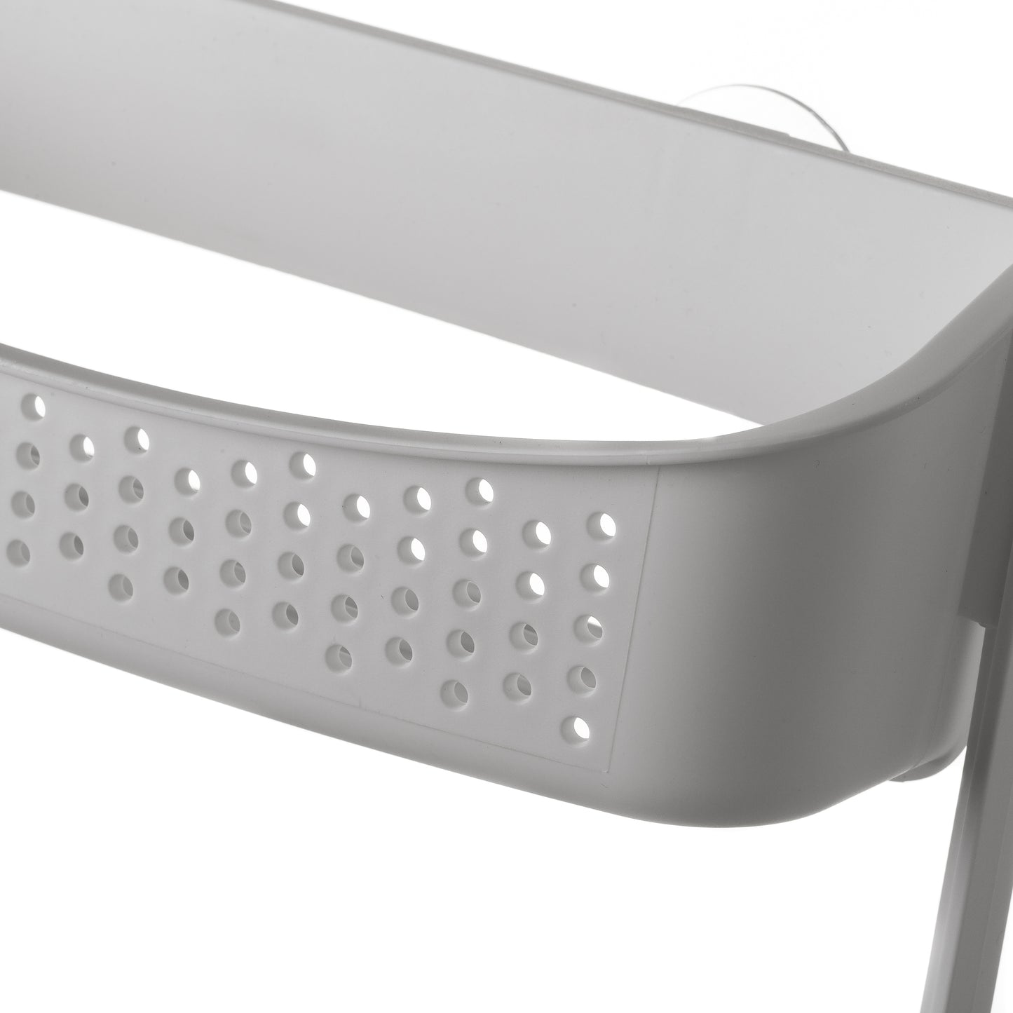 Estante 2 baldas pp-tpr blanco 32*11*69cm