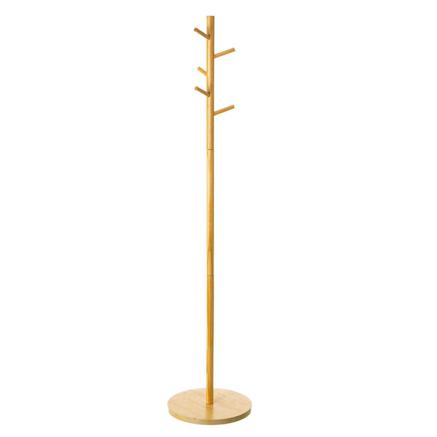 Perchero pino natural 40*40*182cm