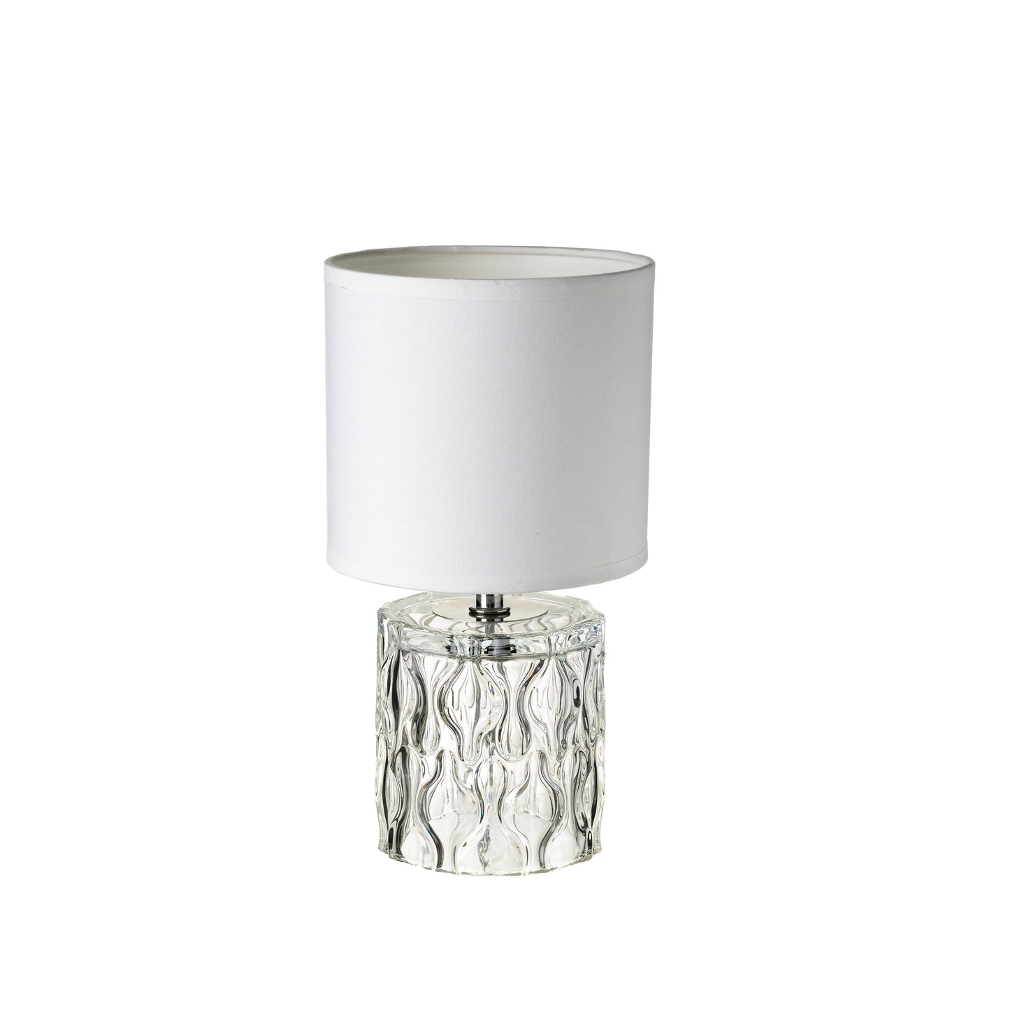 Lampara cristal blanco 15*15*29cm