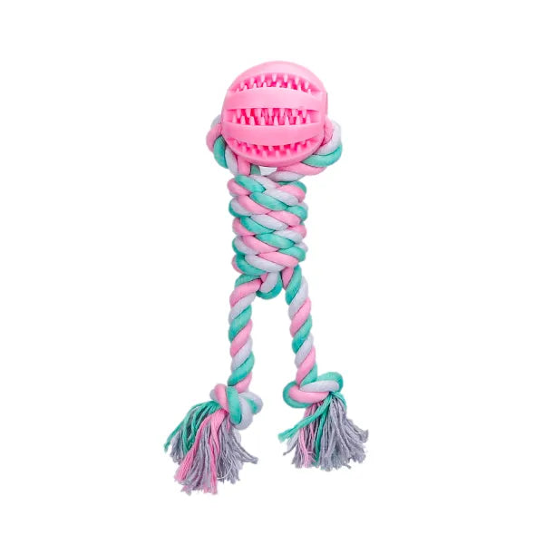 Juguete de cuerda de algodón 25*6cm ( el color es aleatorio )