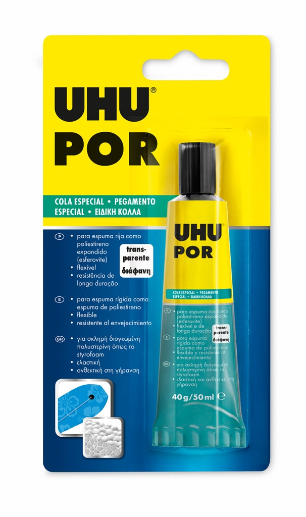 UHU Poliestireno 40g/50ml