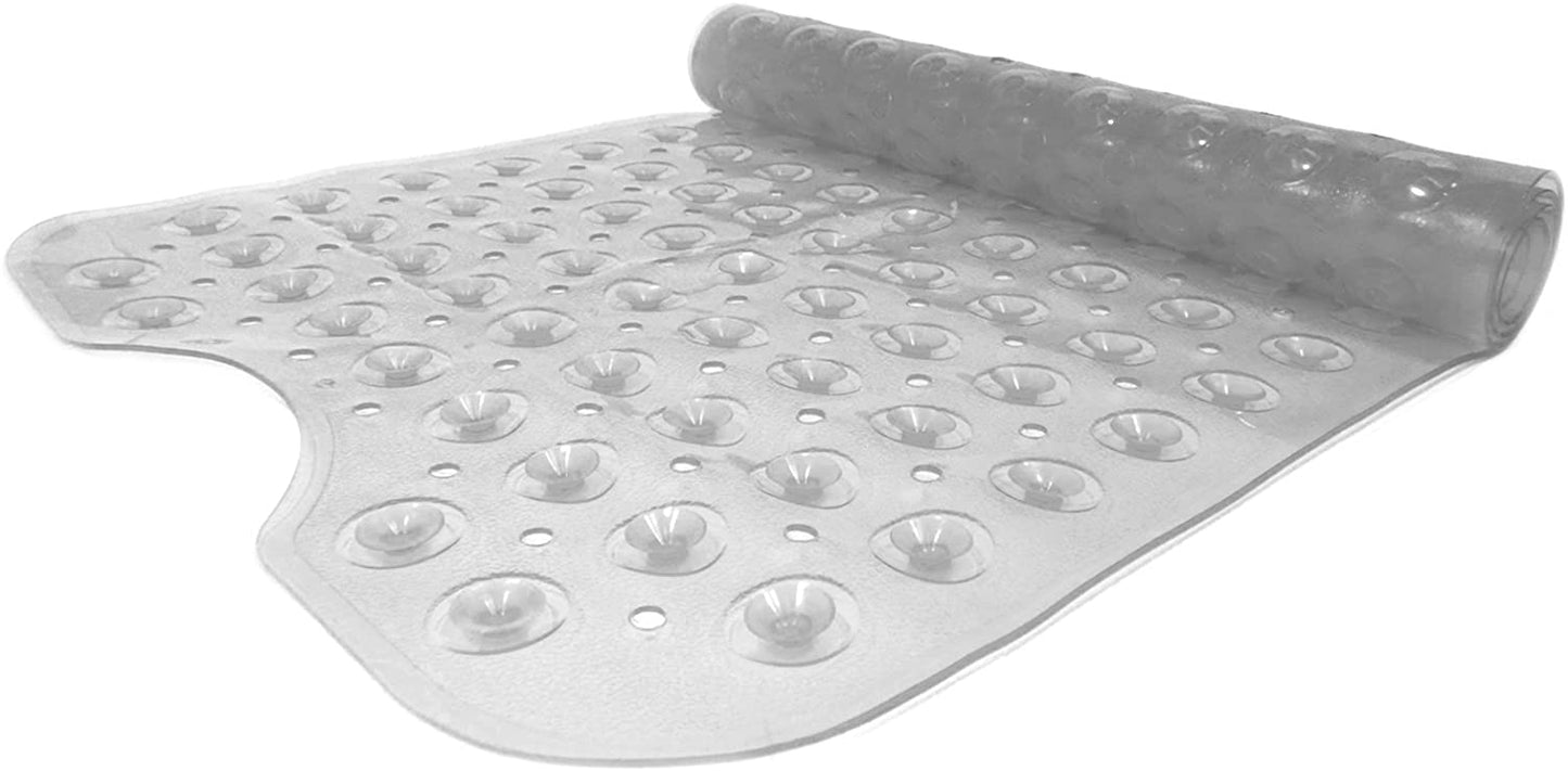 Alfombrilla de bañera y ducha antideslizante 59*34cm transp