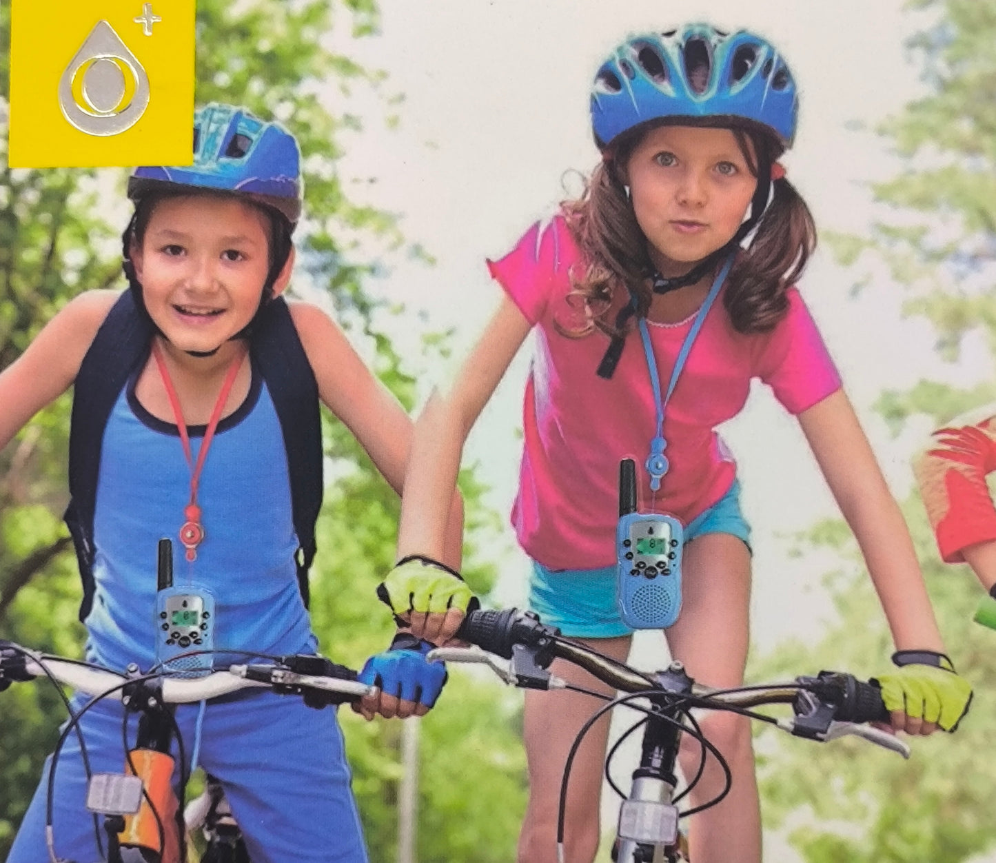 Walkie talkie niños 1-3km pack*2