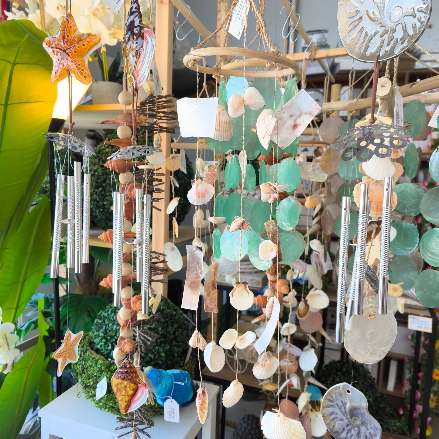 Móvil tira de conchas 103*7cm