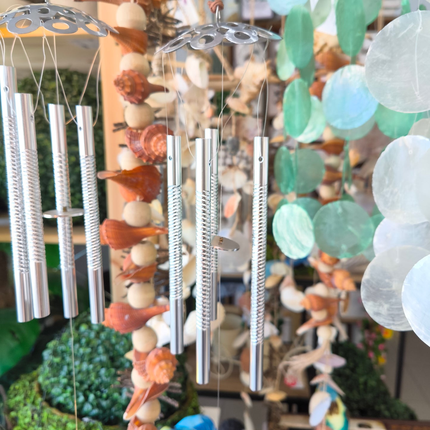 Movil estrella de mar cristal-laton 10*8*72cm