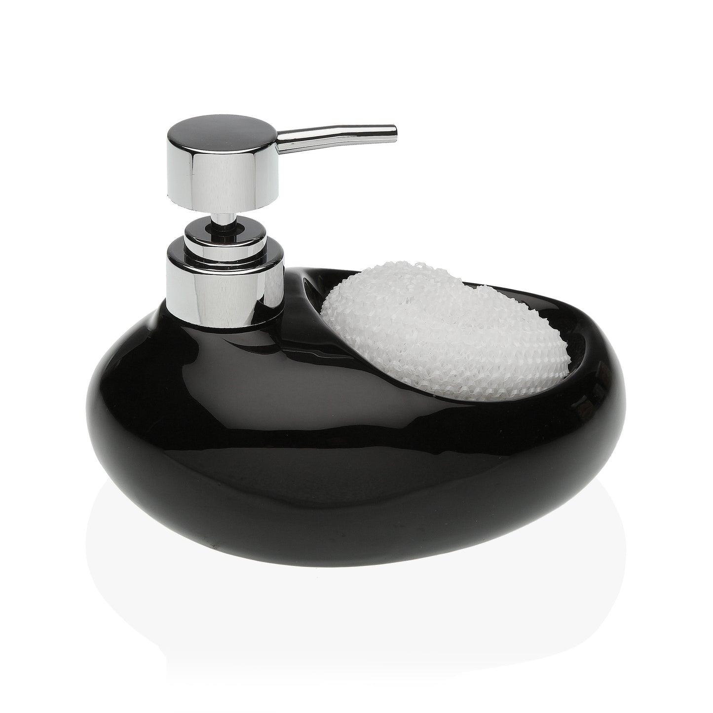 Dispensador ceramica estropajo 16.5cm
