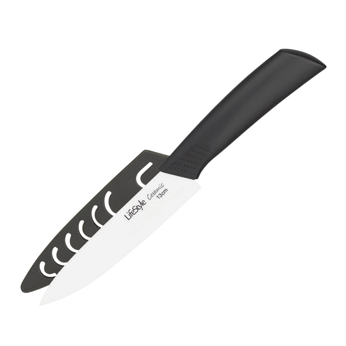 Cuchillo ceramico puntilla 13cm sin mango
