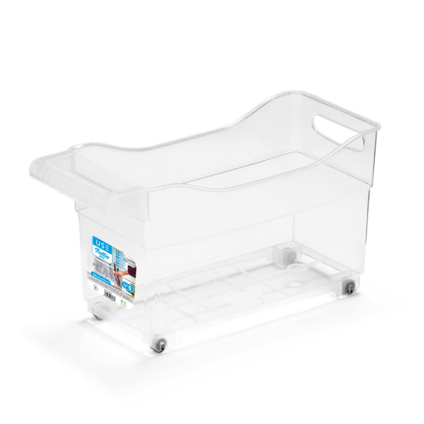 Carrito Multiusos Trolley Box Corto Nº5 plata