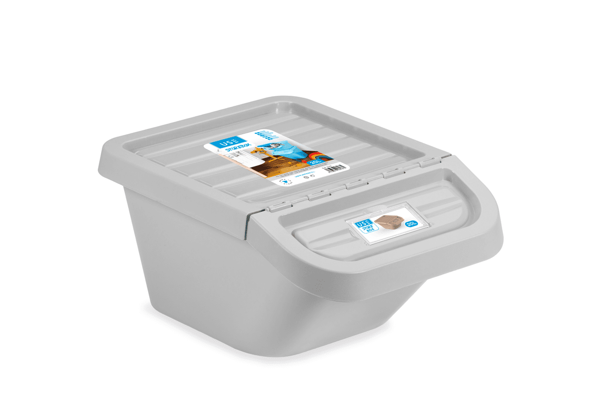 Cubo Almacenaje Store box 20L arena