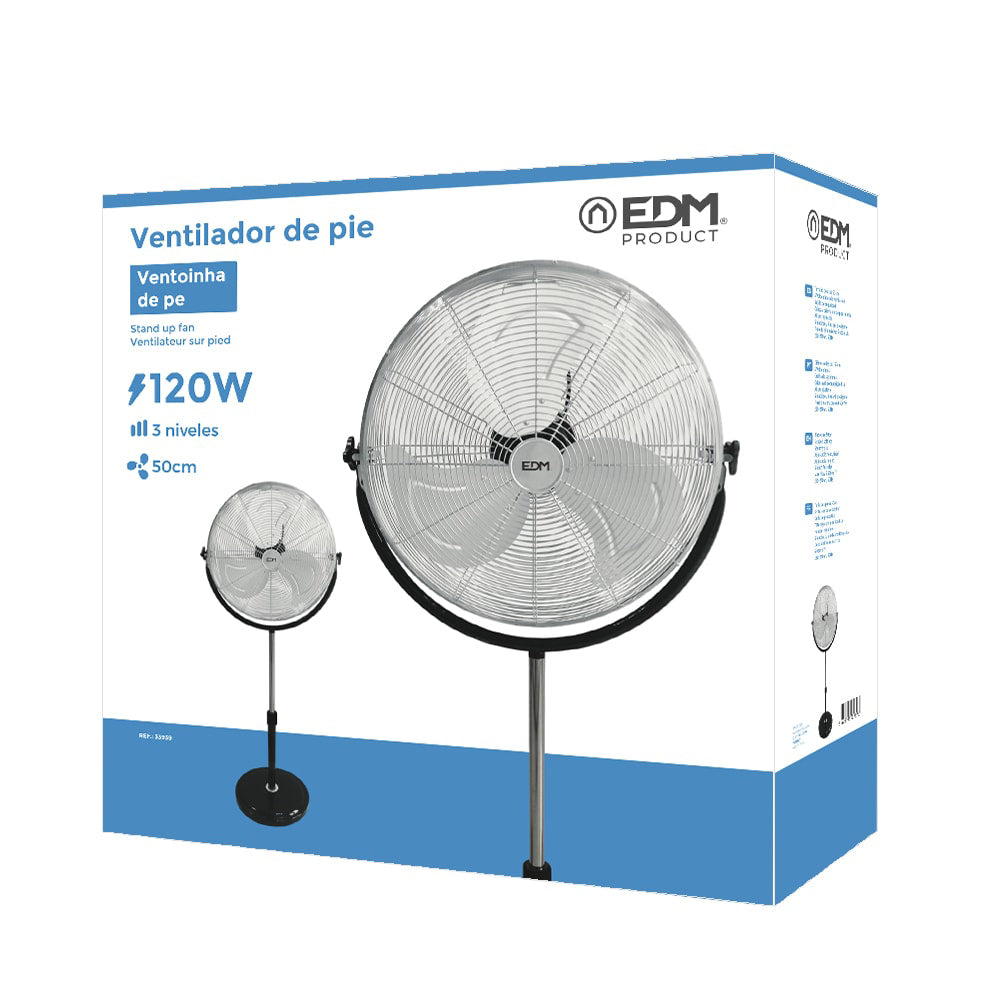 Ventilador de pie industrial 120w