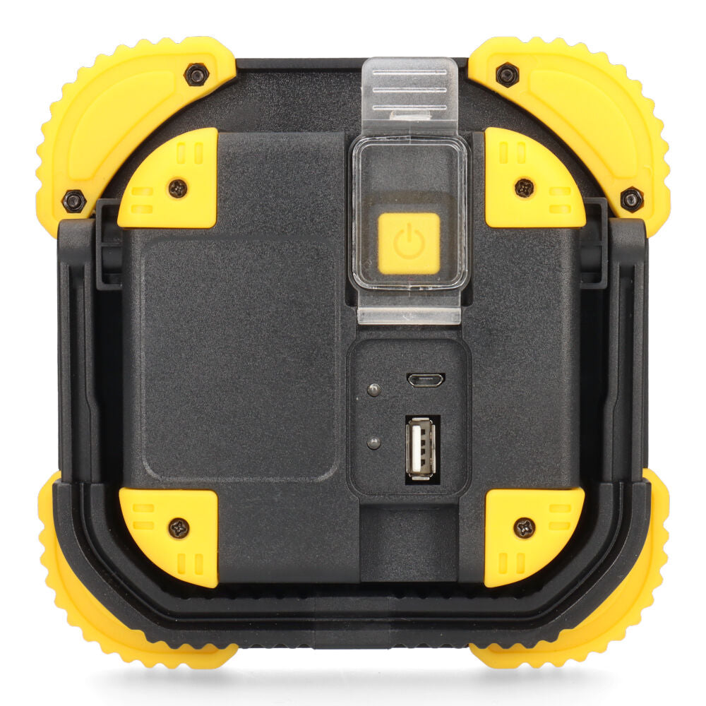 Linterna foco recargable 2 leds