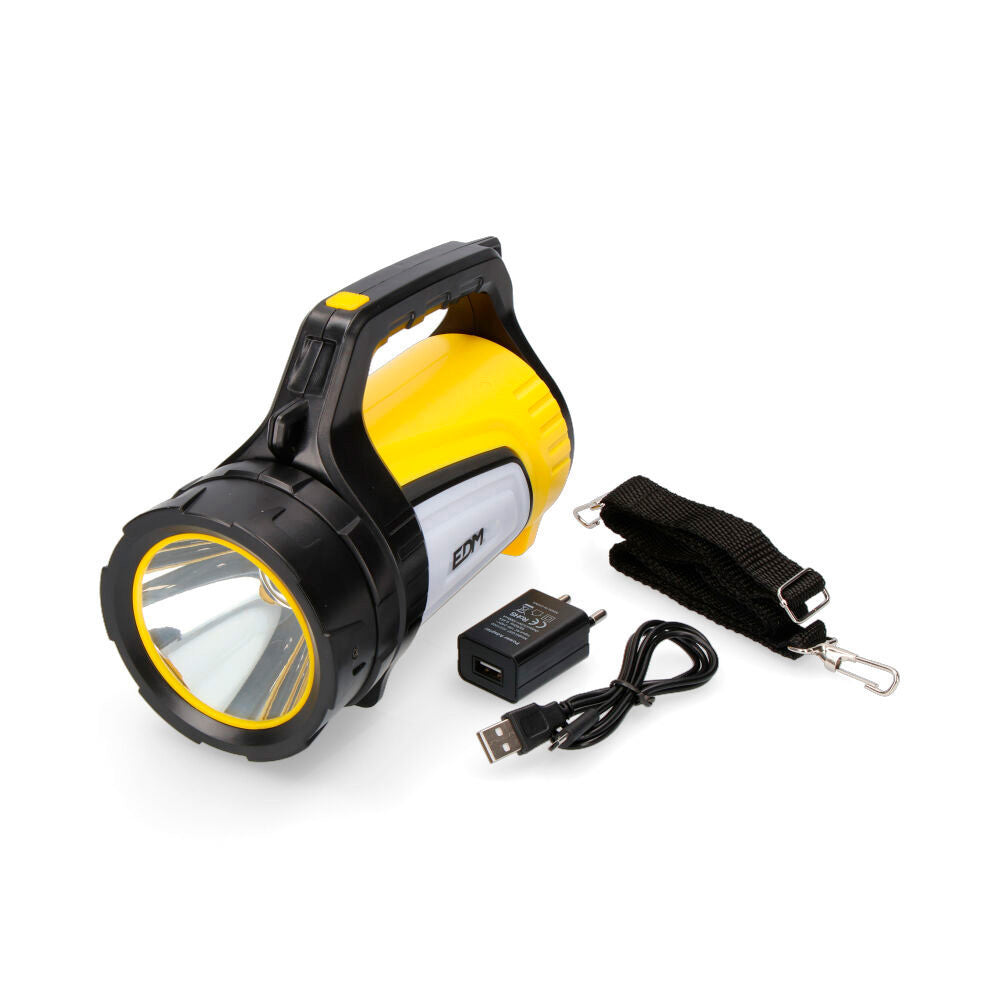 Linterna multifuncion largo alcance 10w