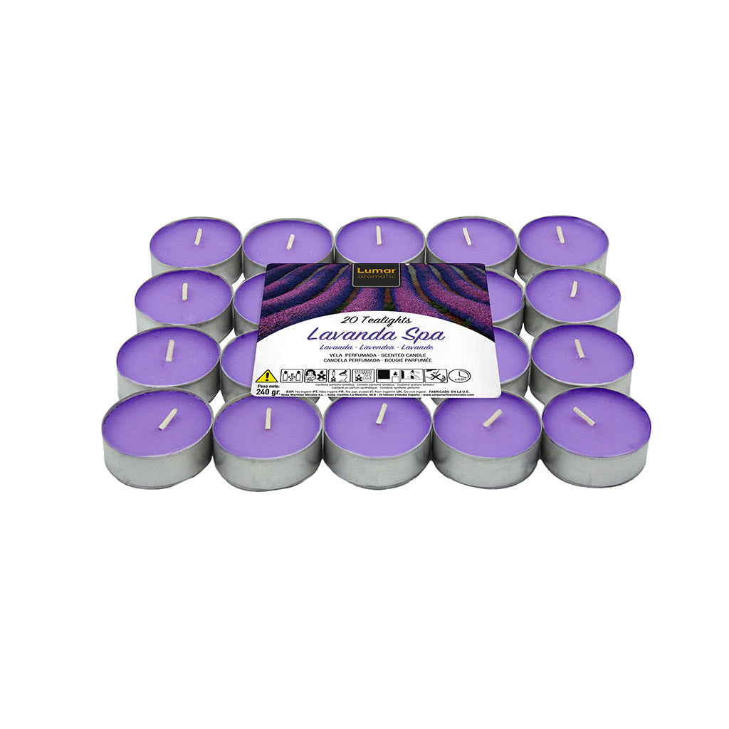Pack 20 tealights canela