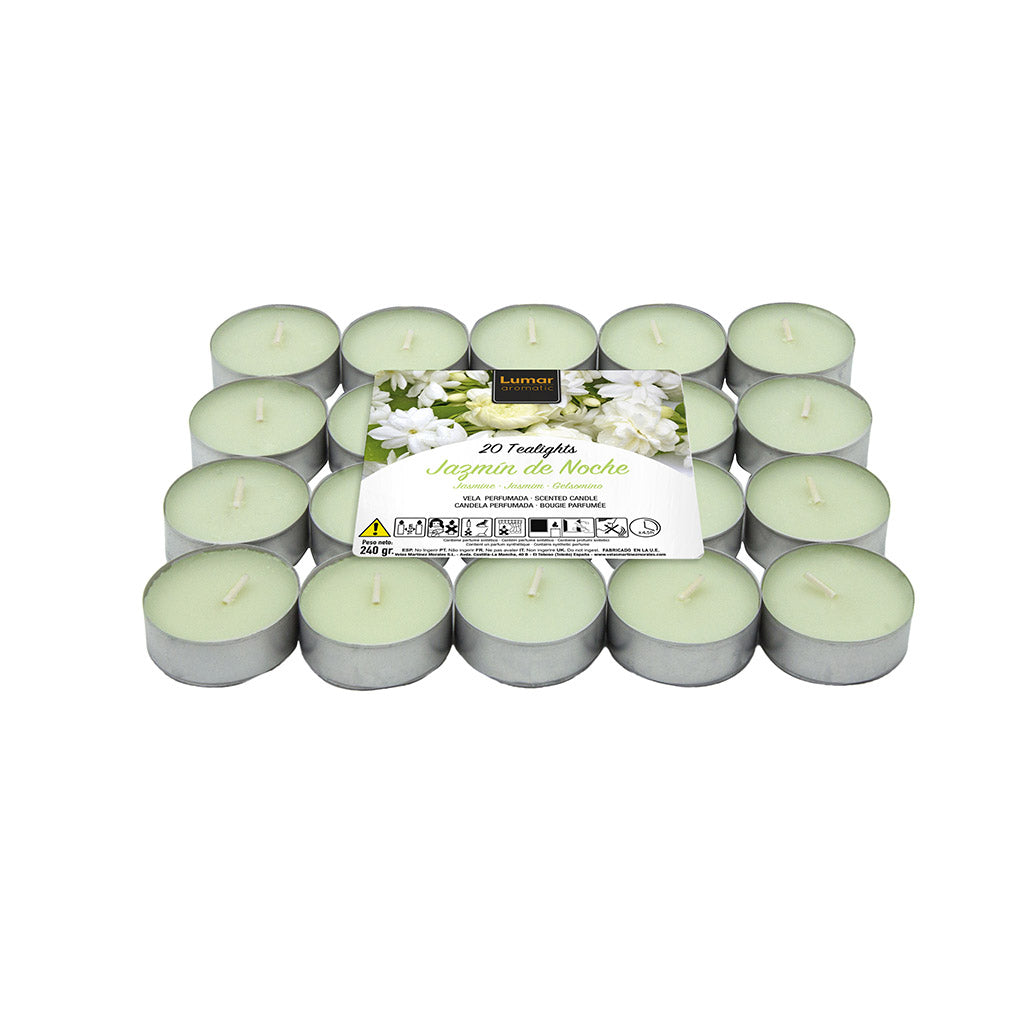 Pack 20 Tealights Jazmín de Noche
