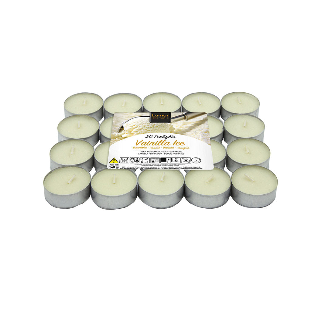 Pack 20 tealights canela