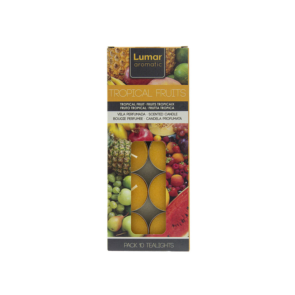 Caja 10 tealights perfumada frutos bosque