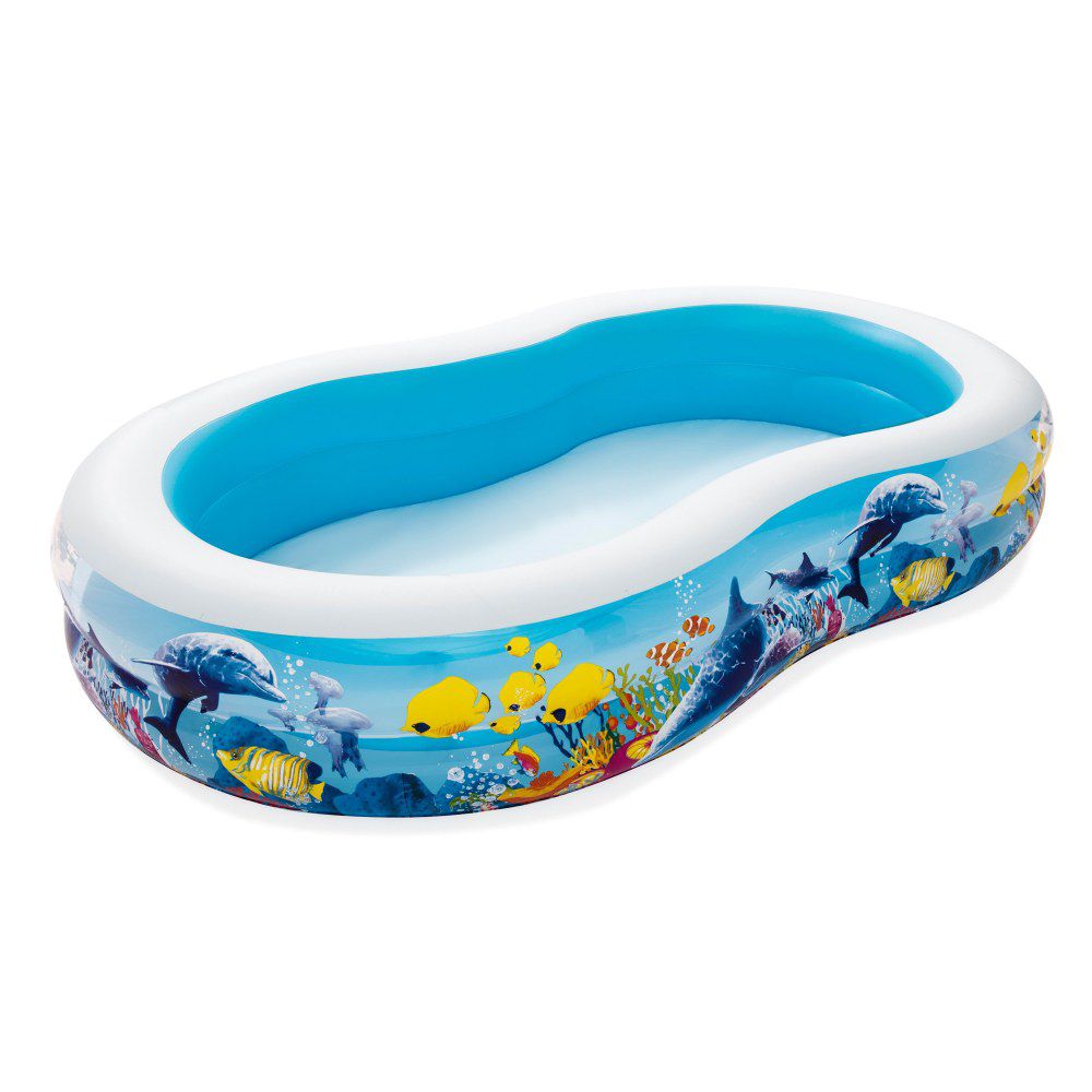Piscina hinchable autoportante infantil Bestway 262x157x46cm