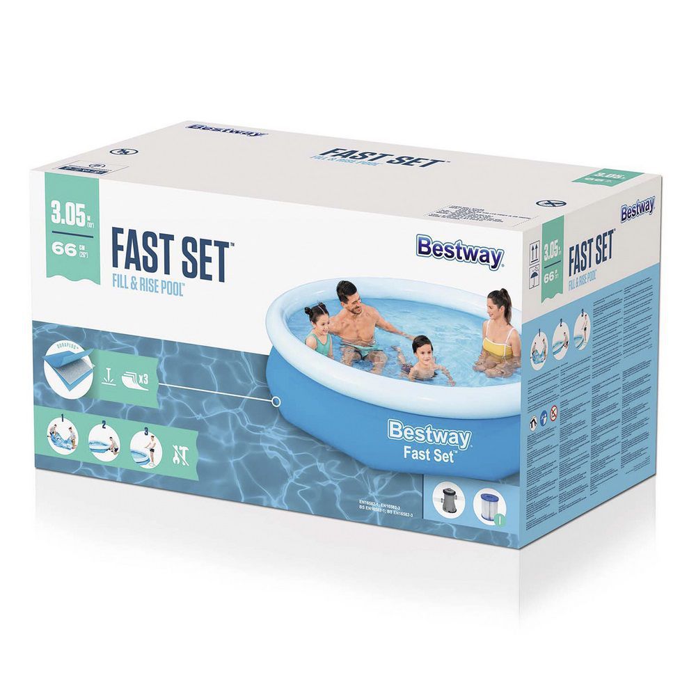 Piscina autoportante 305x66 cm incluye depuradora