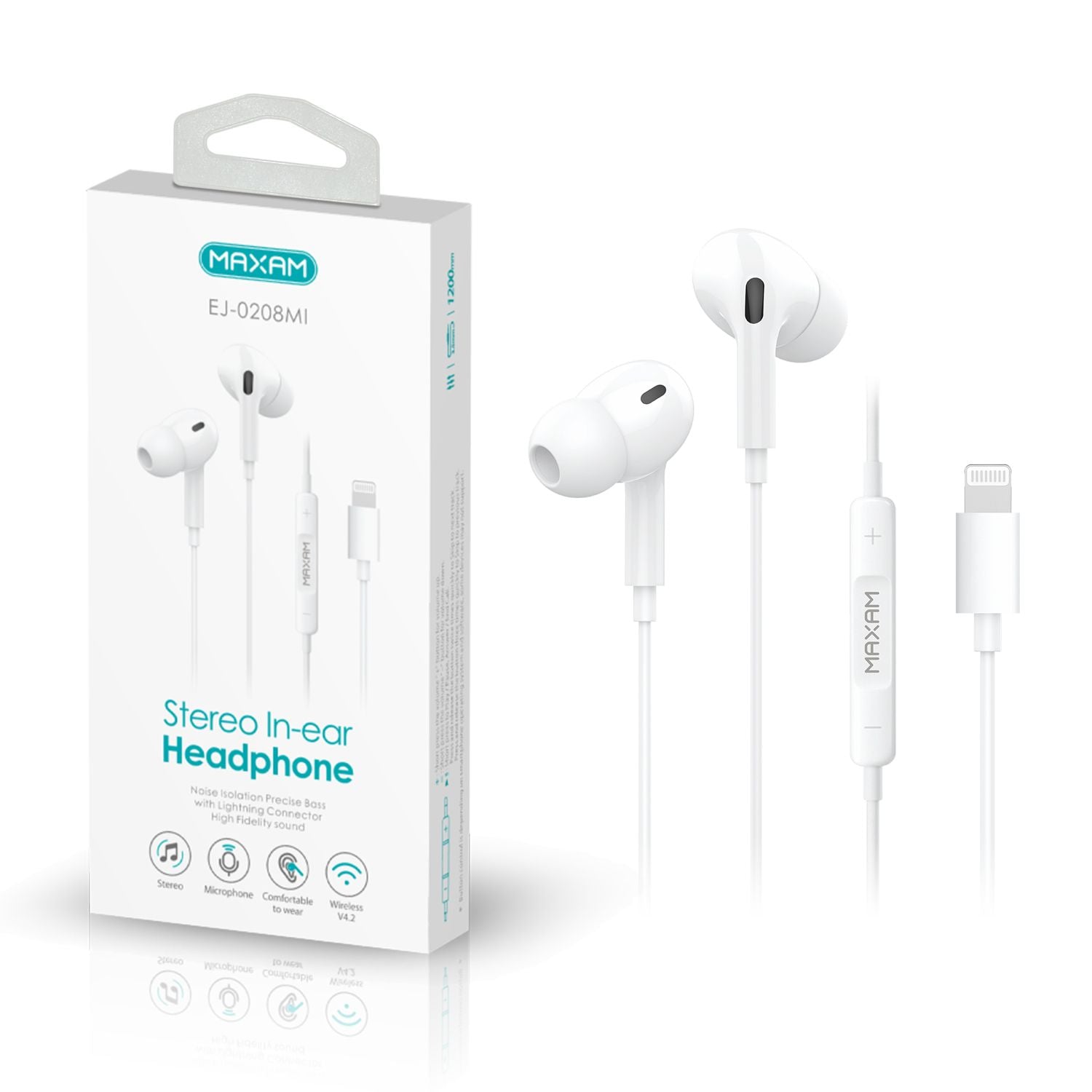 Auriculares Iphone con microfono 1.2m LILI HOME