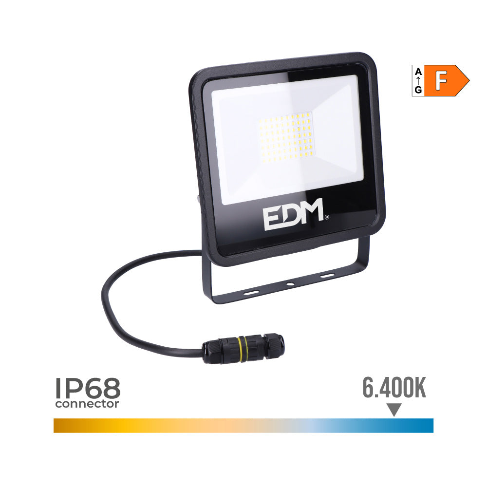 Proyector led 50w luz calida