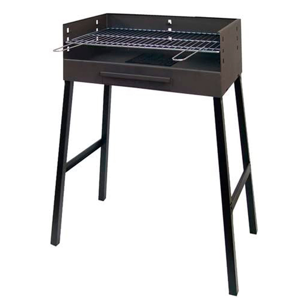 Barbacoa c/parilla zincada 69*40*92cm