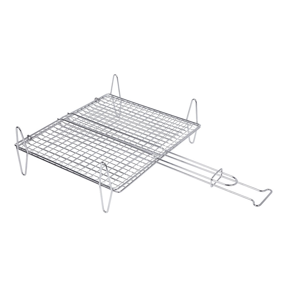 Parrilla doble para pescado 40*45cm
