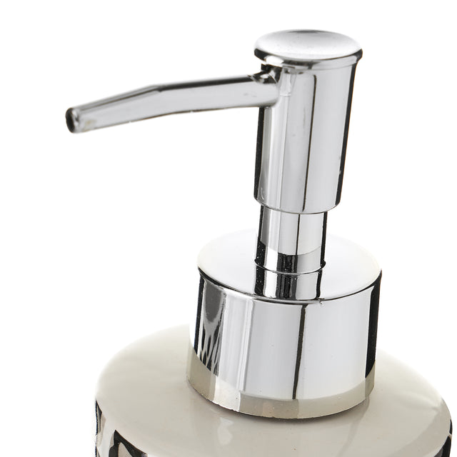 Set baño animal print ceramica 6.5*6.5*19cm
