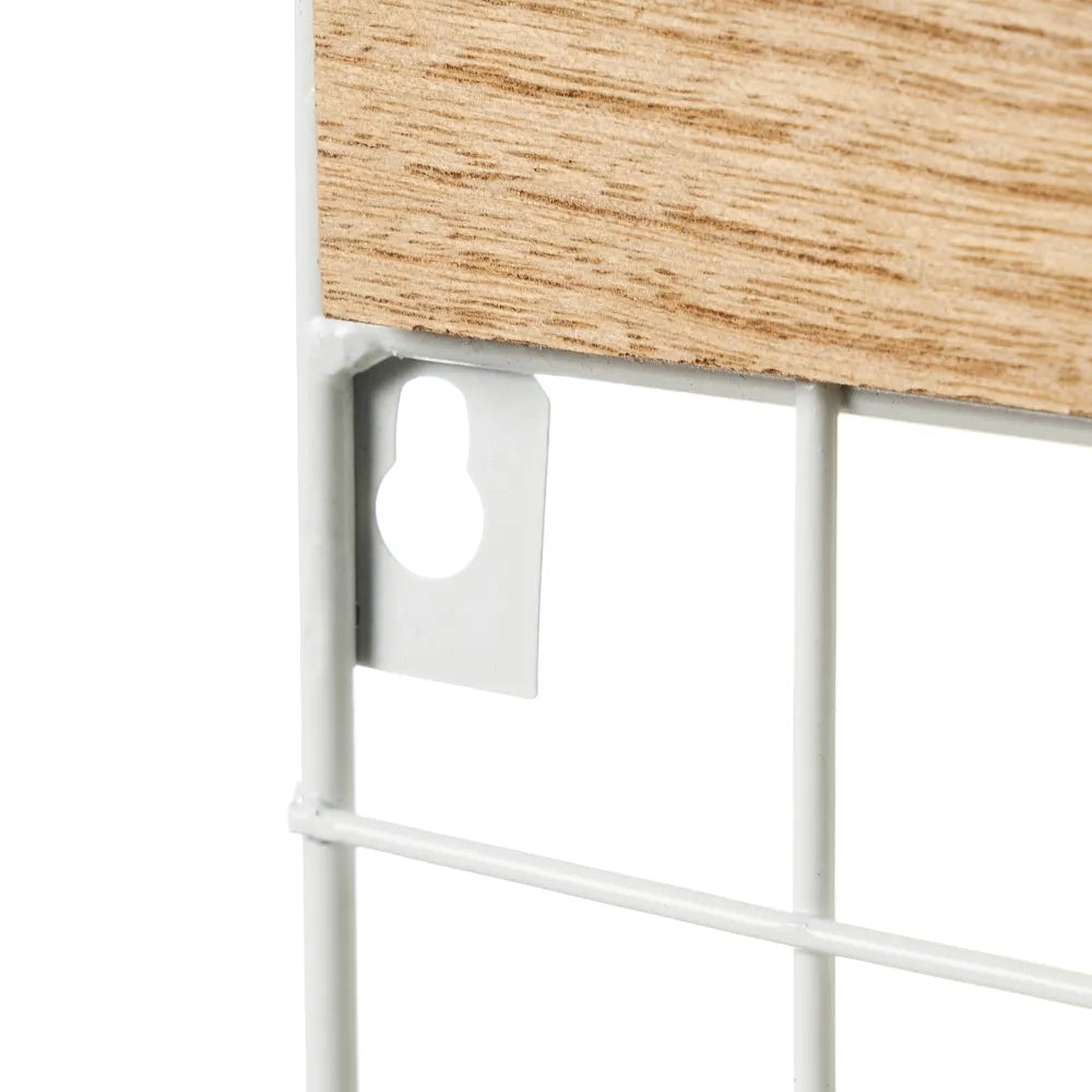 Portafotos pared mdf-metal 36*1*50cm