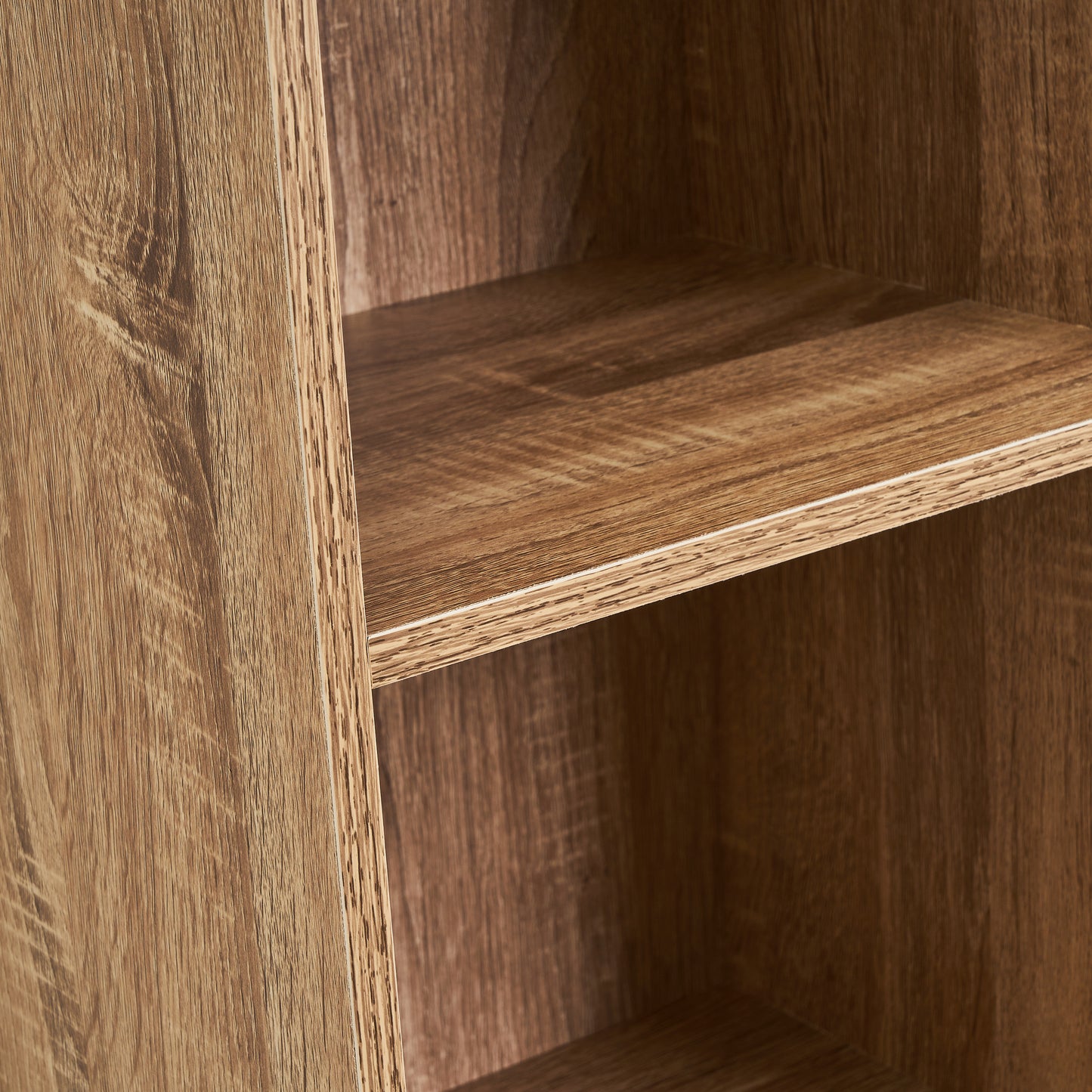 Estanteria 4 baldas pb marron 30*24*106cm