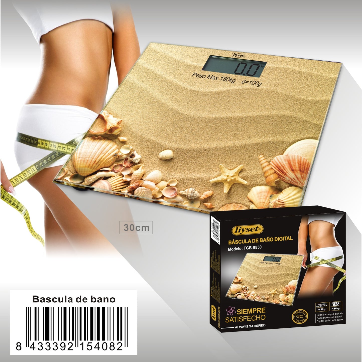 Bascula De baño Digital TGB-9850