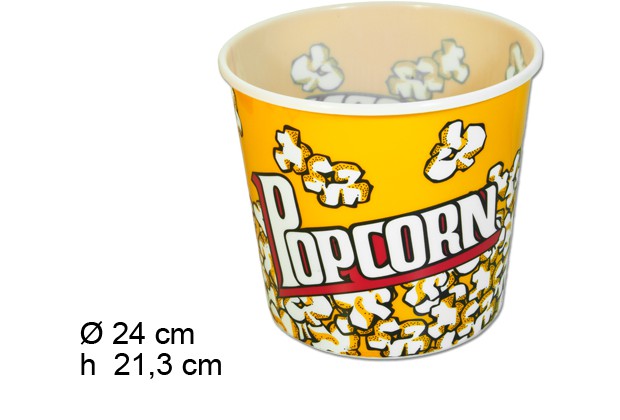 Cubo palomitas 24*21cm