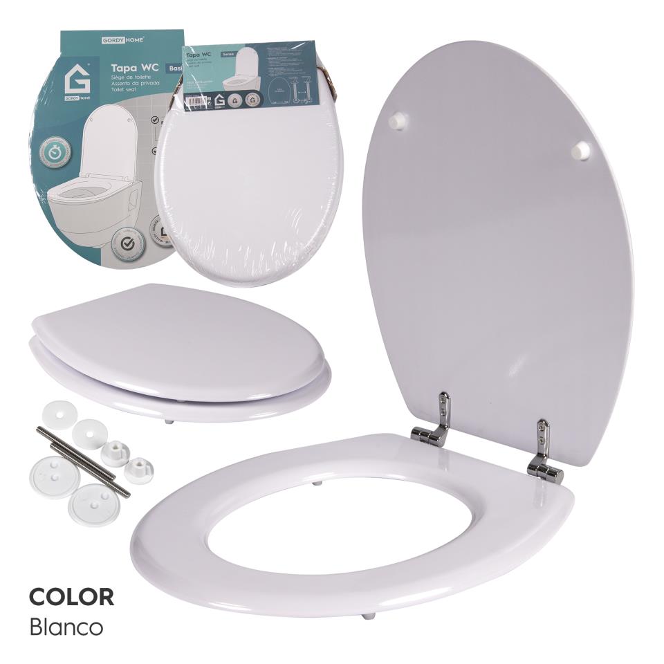 Tapa de inodoro universal de madera 45*36.5cm