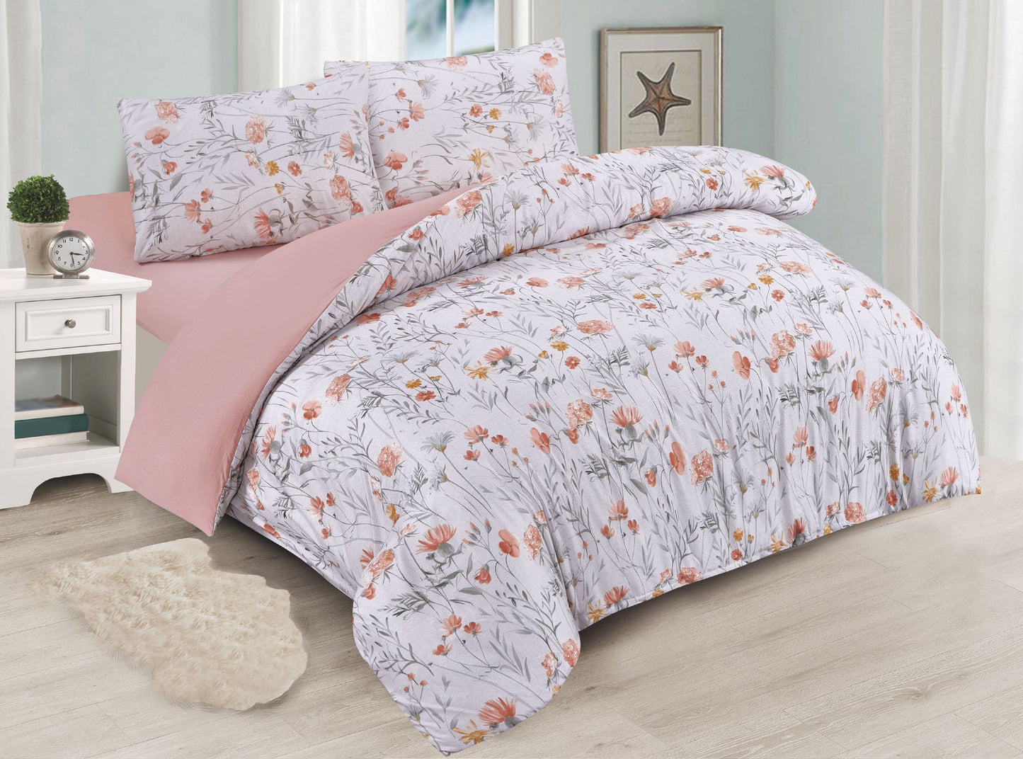 Juego de funda nórdica estampada