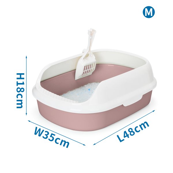 Arenero de gato L48*W35*H18cm verde