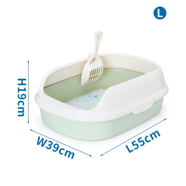 Arenero de gato L55*W39*H19cm marrón