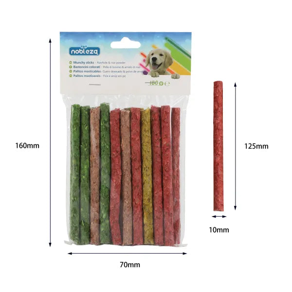 Cuero desecado & polvo de arroz 12.5cm 20pzs
