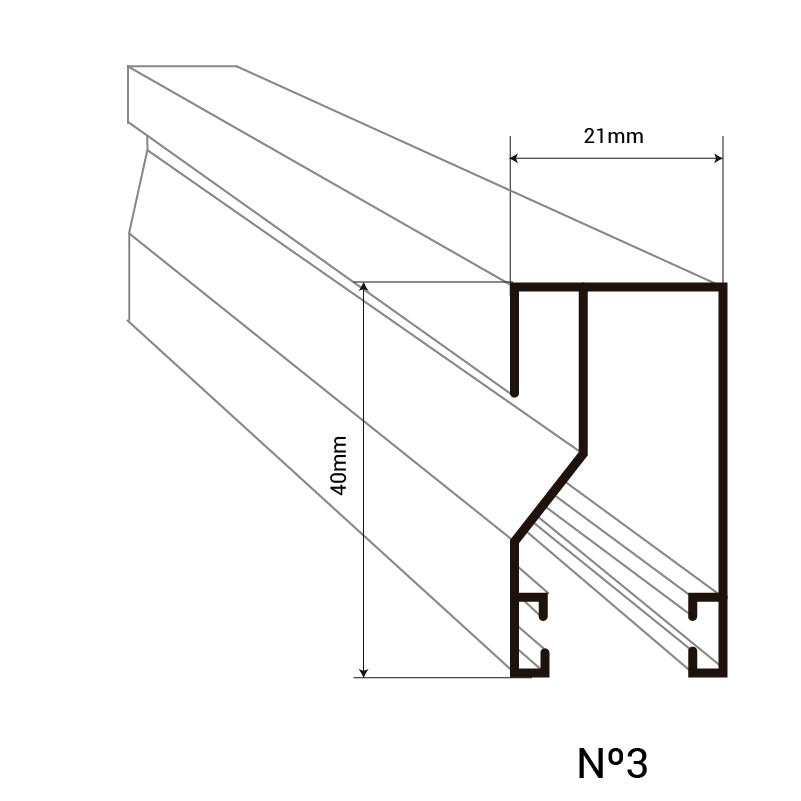 CORTINA EXTERIOR PARA PUERTAS PVC 90X210CM