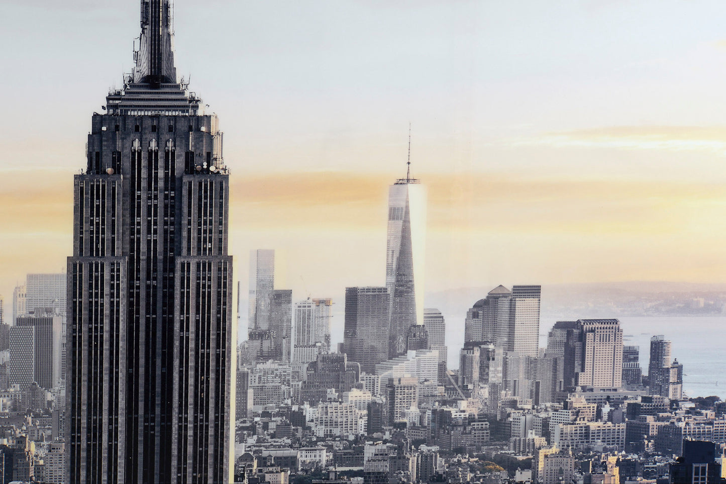 Cuadra lienzo ps 144*3.5*84cm new york enmarcado